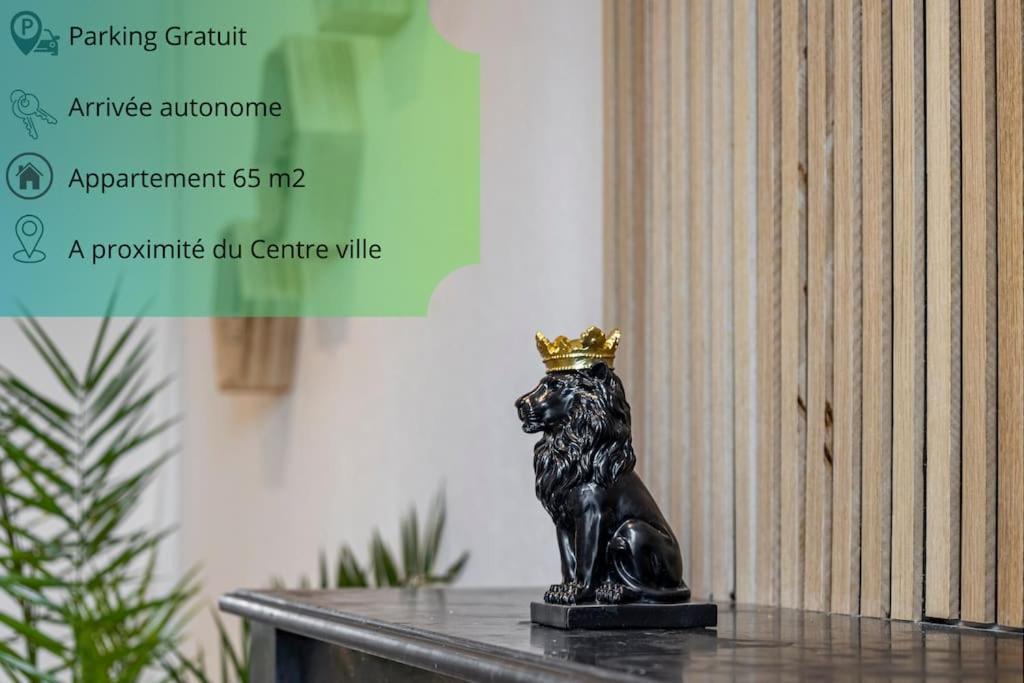 Lion King Appart 65 M2 Tout Inclus Chalon-sur-Saône Dış mekan fotoğraf